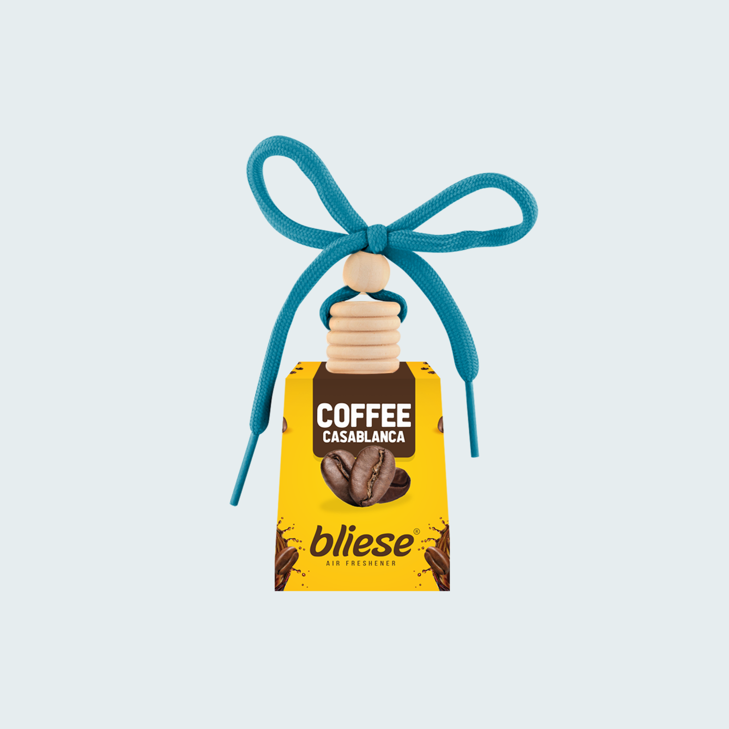 Bliese Wooden Cap Air Freshener - Coffee Casablanca, 0.3 fl oz (9ml)