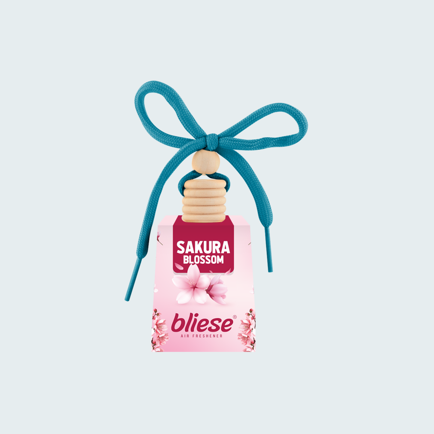 Bliese Wooden Cap Air Freshener - Sakura Blossom, 0.3 fl oz (9ml)