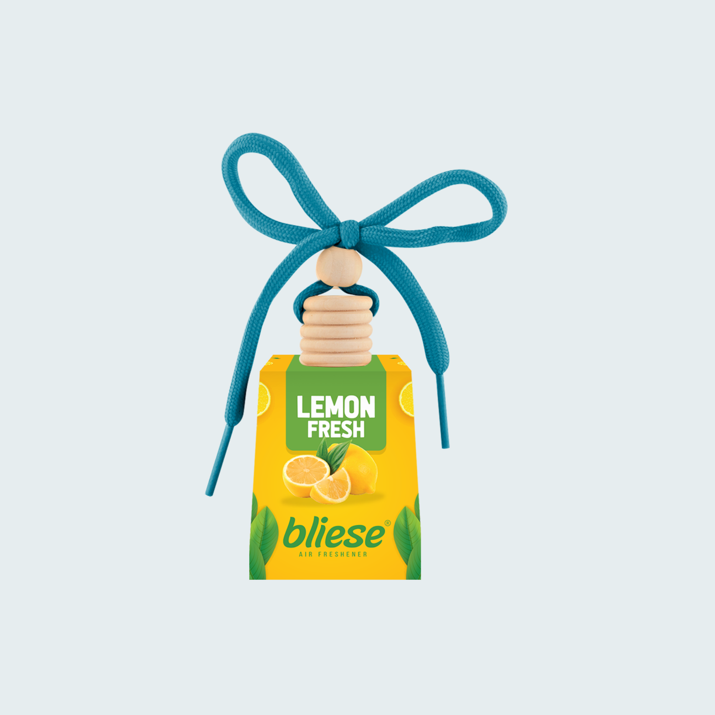 Bliese Wooden Cap Air Freshener - Lemon Fresh, 0.3 fl oz (9ml)