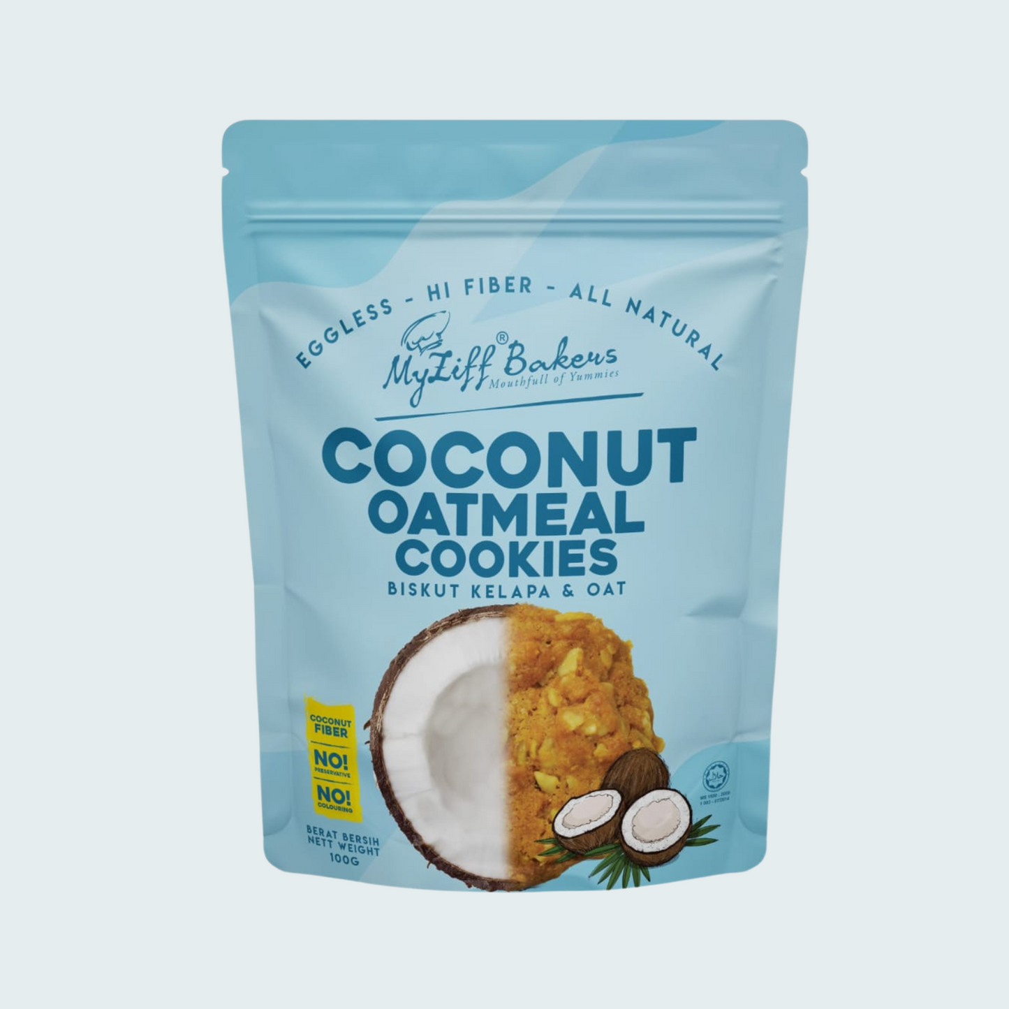 Eggless Oatmeal Cookies Combo Pack, 3.53 oz (100 gm), a pack of 6