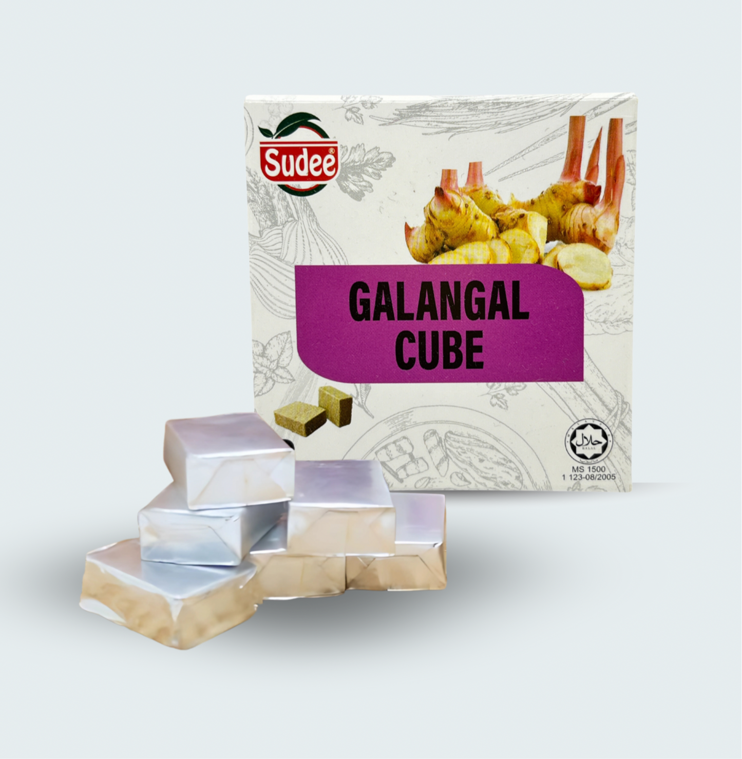 Sudee Cooking Seasoning Cubes, 1.9 oz (54 gm), a pack of 3