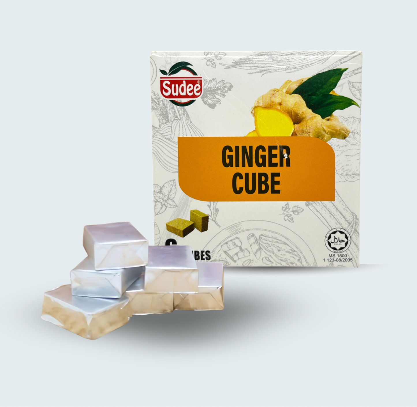 Sudee Cooking Seasoning Cubes, 1.9 oz (54 gm), a pack of 3