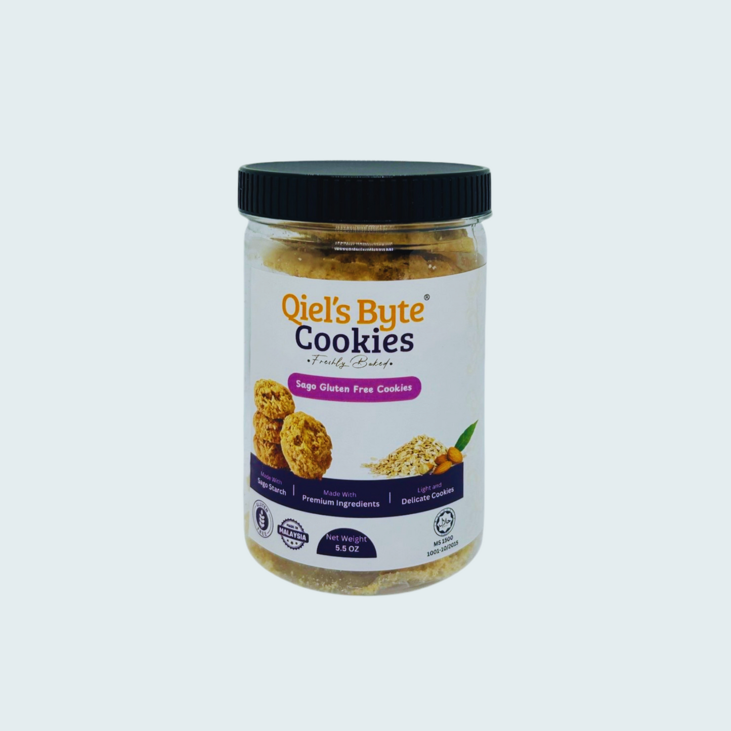 Sago Gluten Free Cookies (Original), 5.5 oz (156 gm)