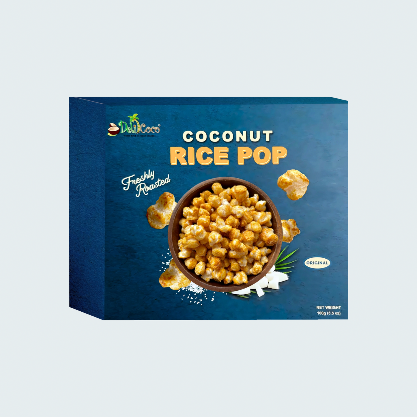 Coconut Rice Pop (Original), 3.52 oz (100 gm)