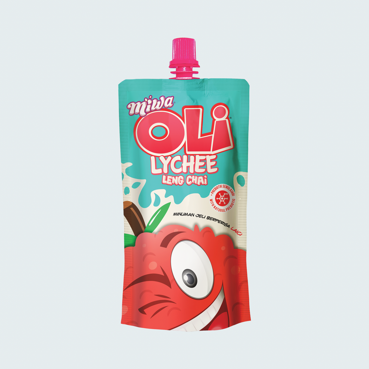 Fruity Jelly Drink in Pouch, Lychee, 4 fl oz (120 ml)