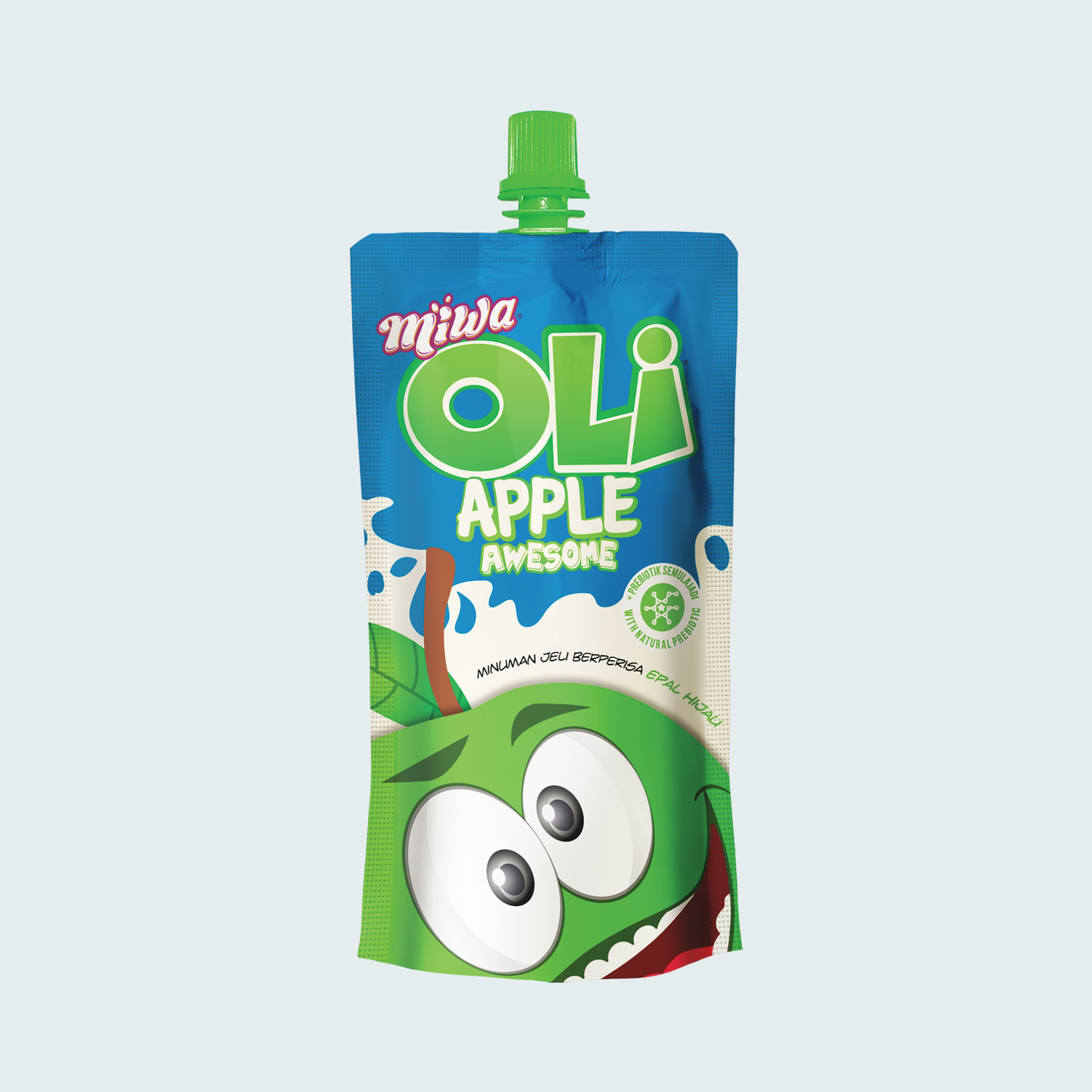 Fruity Jelly Drink in Pouch, Apple, 4 fl oz (120 ml)