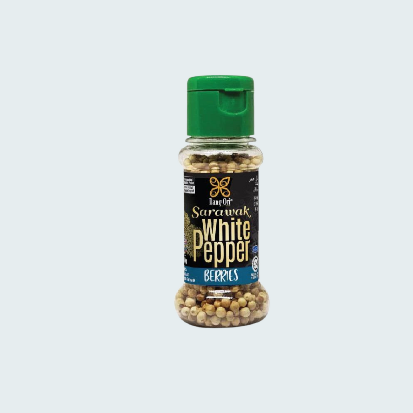 Nang Ori Sarawak White Pepper, 1.41 oz (40 gm), a pack of 2