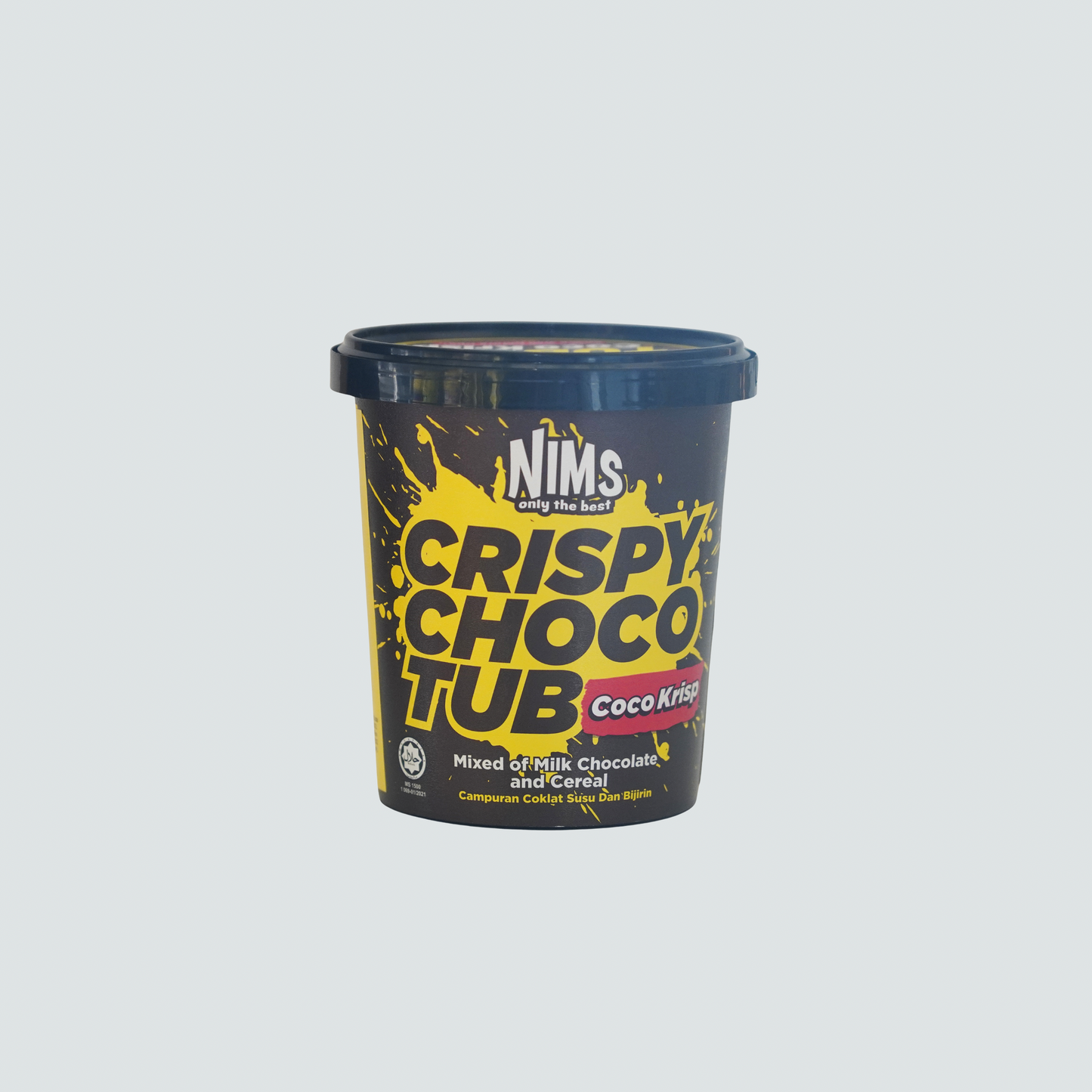 NIMS Crispy Choco Tubs | Mixed Flavors, 8.81 oz, 24 Pack