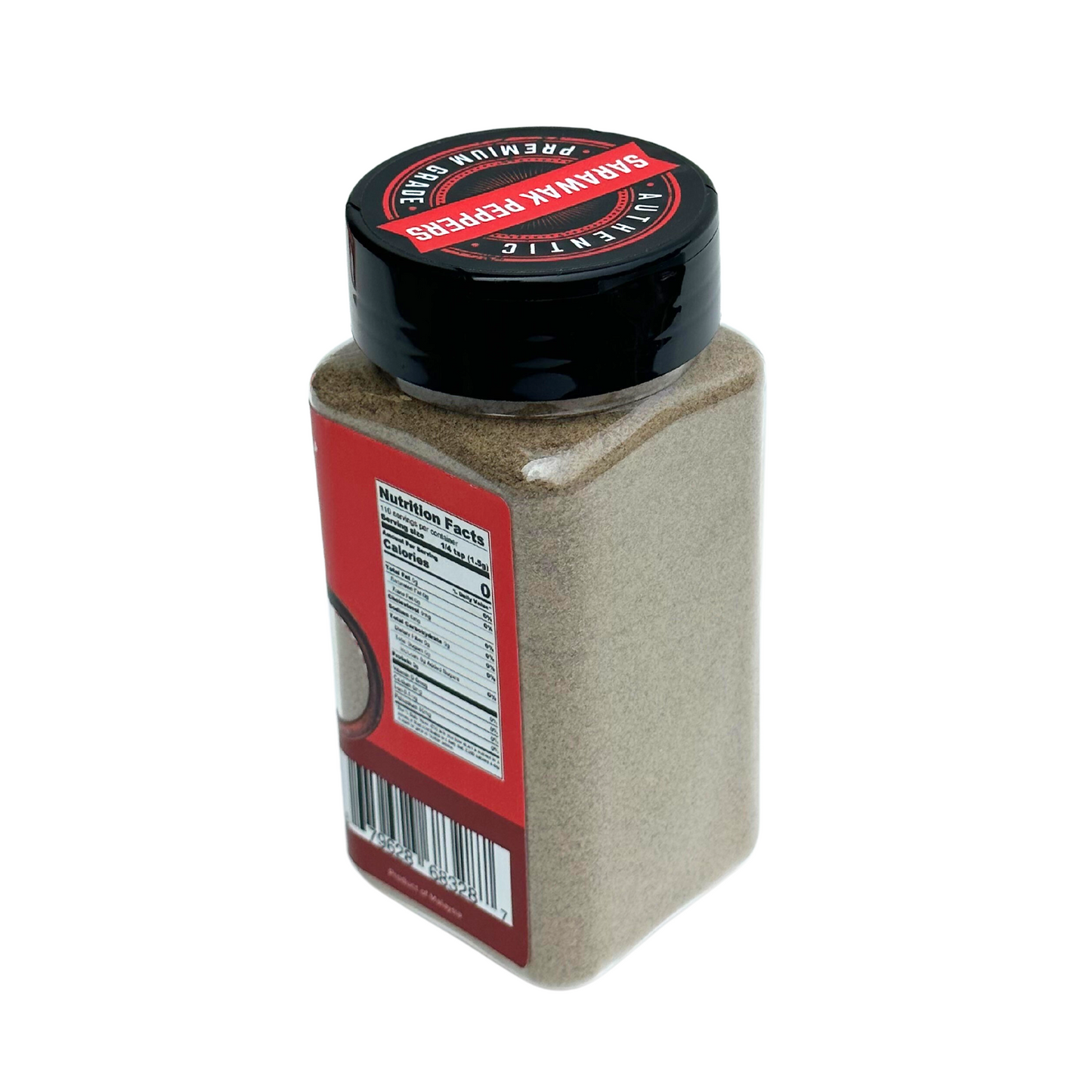 Natharvest Sarawak Black Pepper Powder, 5.6 oz (160 gm)