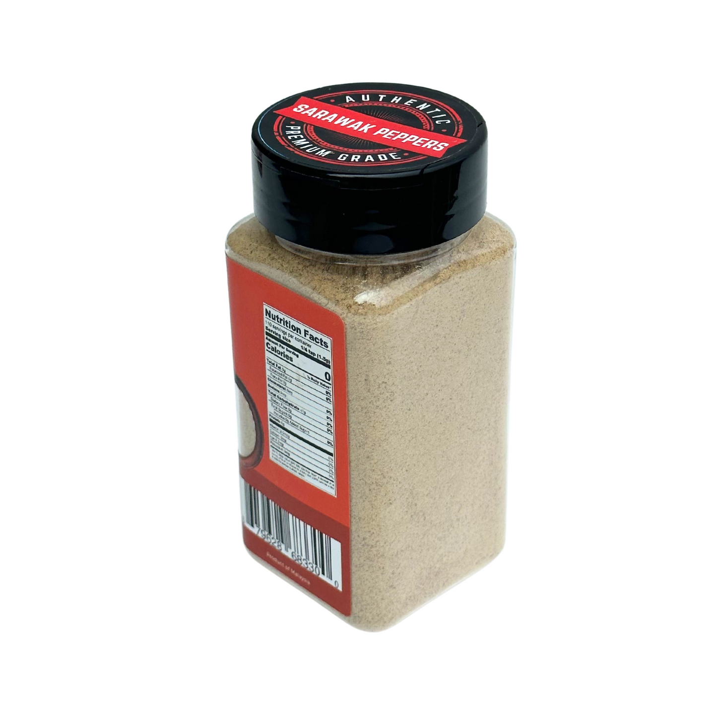 Natharvest Sarawak White Pepper Powder, 5.6 oz (160 gm)