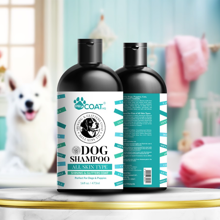 Dog Shampoo for Shining and Glitters Coat, 16 fl oz (473 ml)
