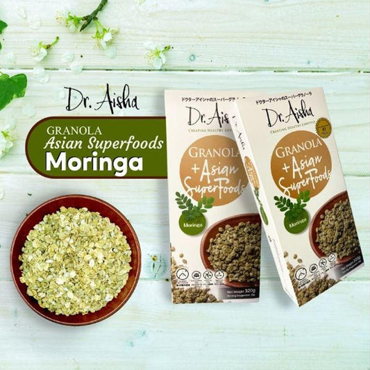 Dr Aisha Granola + Superfoods, Granola + Moringa 11.3 oz