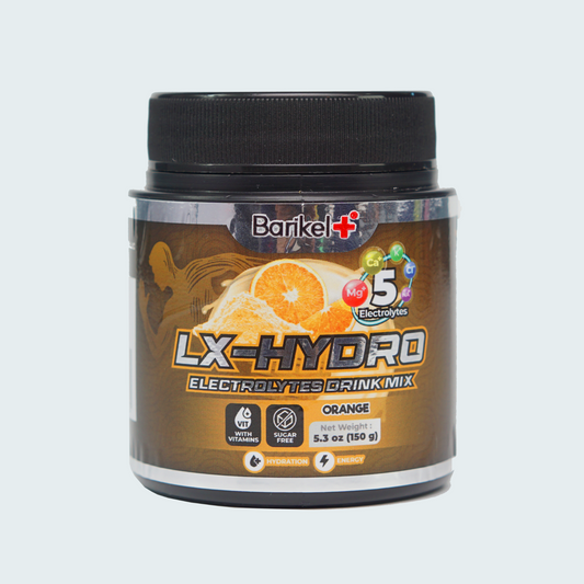 Electrolytes Drink Mix, Orange Flavor, 5.3oz (150 gm)