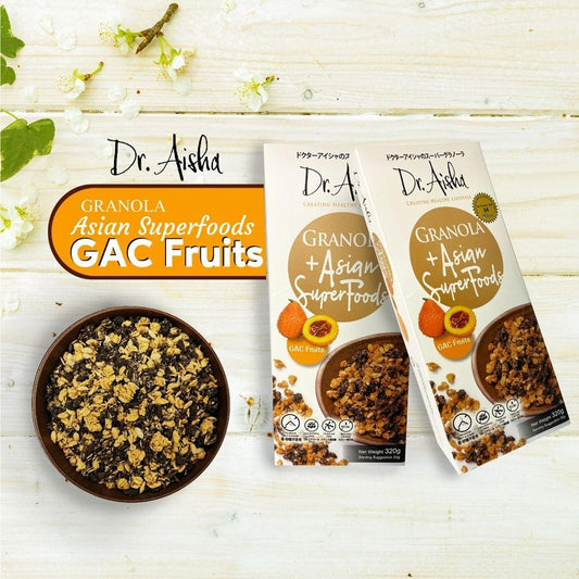 Dr Aisha Granola + Superfoods, Granola + Gac Fruit, 11.3 oz