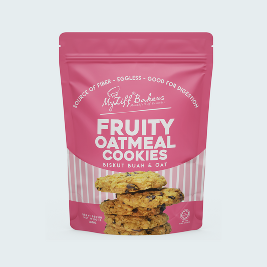 Fruity Oatmeal Cookies, 3.53 oz (100 gm)
