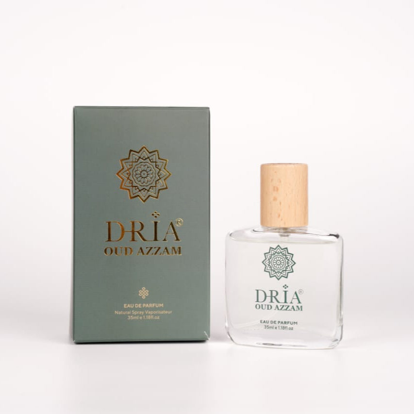DRIA Oud Premium, Long-Lasting Oud Perfume, Azzam  35ml