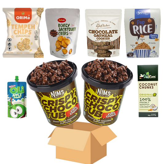 Asian Snack Bundle - Nims Crispy Choco Tub & Other