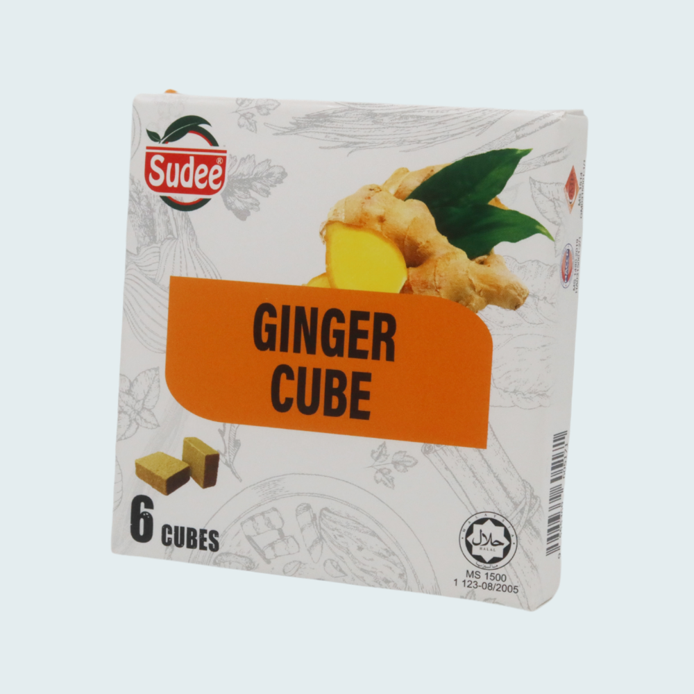 Sudee Ginger Cooking Cubes, 1.9 oz (54 gm)