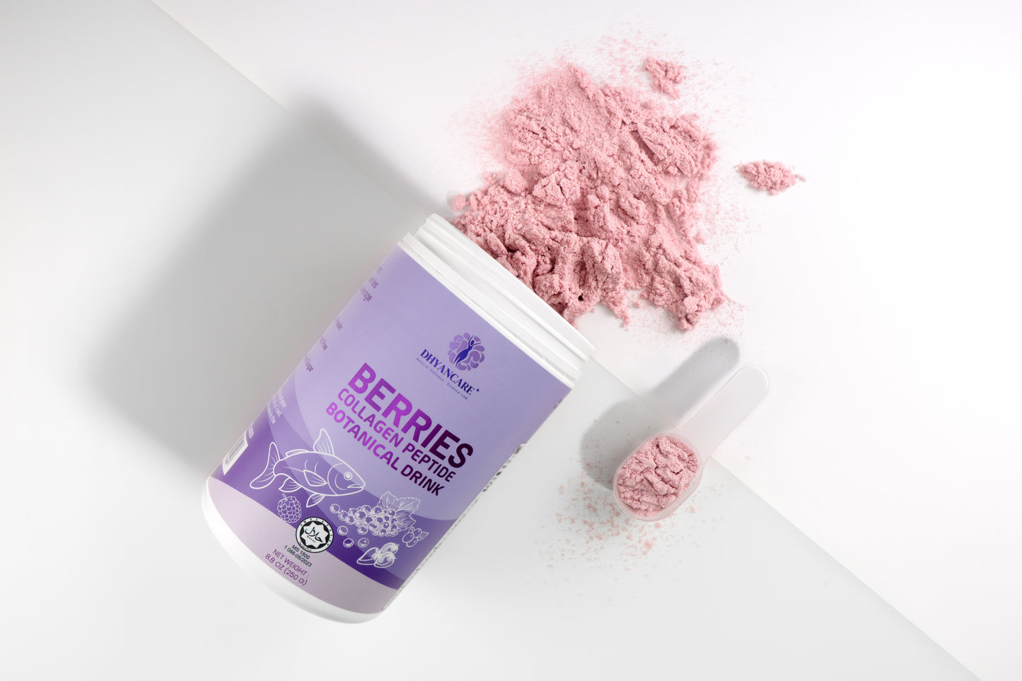 Collagen Peptide Botanical Drink Powder, 8.82 oz (250 gm)