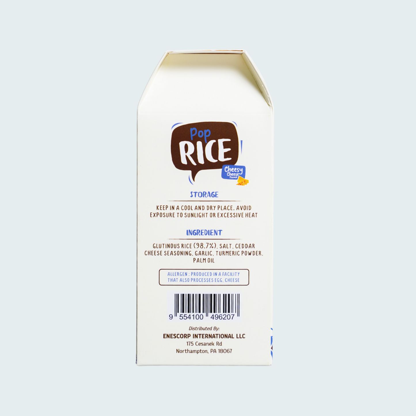 Cheezy Cheese Pop Rice, 1.8 oz (50 gm)
