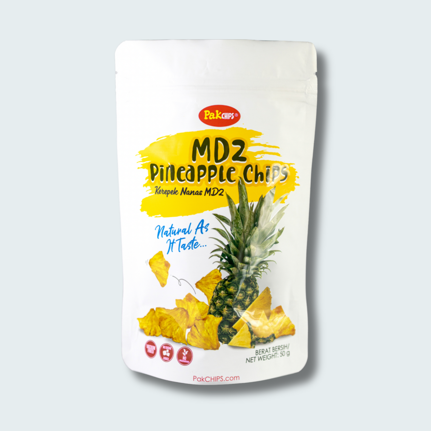 MD2 Pineapple Chips, 1.8 oz (50gm)