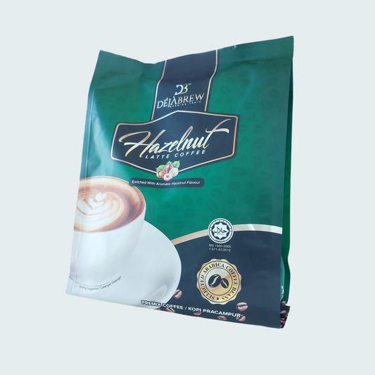 Hazelnut Latte Coffee, 16.5 oz (468 gm), 15 sachets x 30 gm