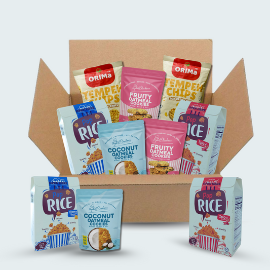 Specialty Snack Box: Cheesy, Spicy & Sweet Bites