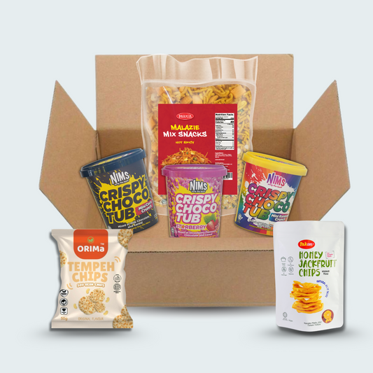Specialty Snack Box: Tropical, Spicy & Sweet Delights