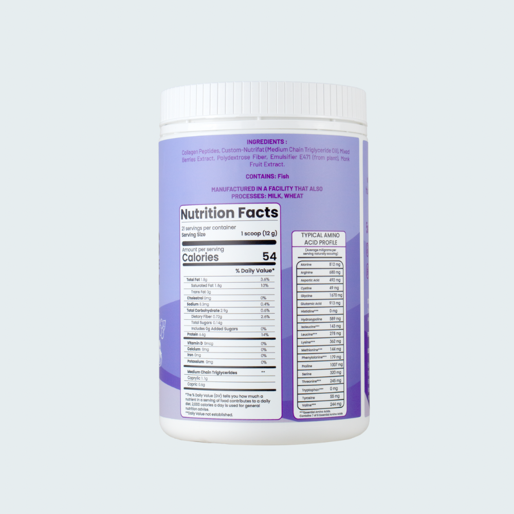 Collagen Peptide Botanical Drink Powder, 8.82 oz (250 gm)