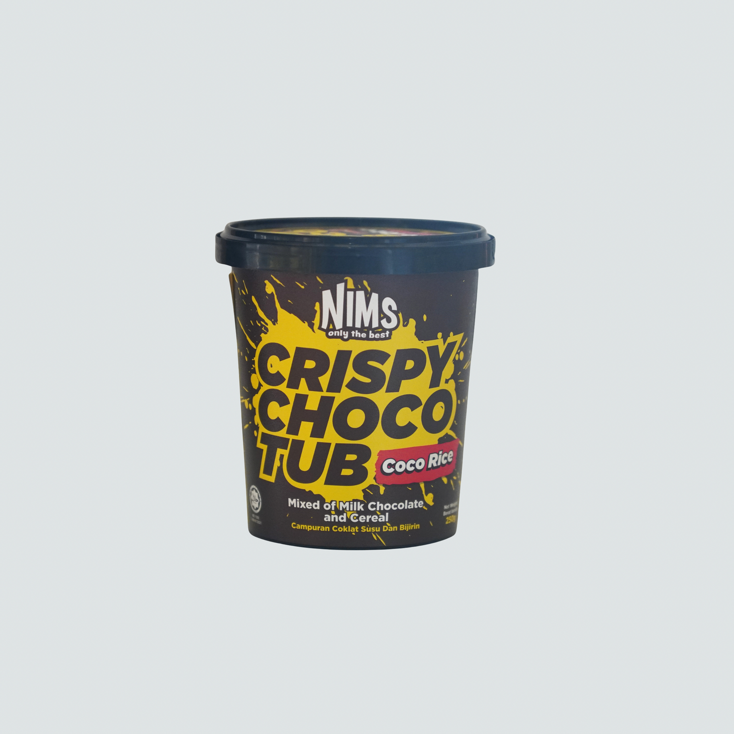 NIMS Crispy Choco Tubs | Mixed Flavors, 8.81 oz, 24 Pack