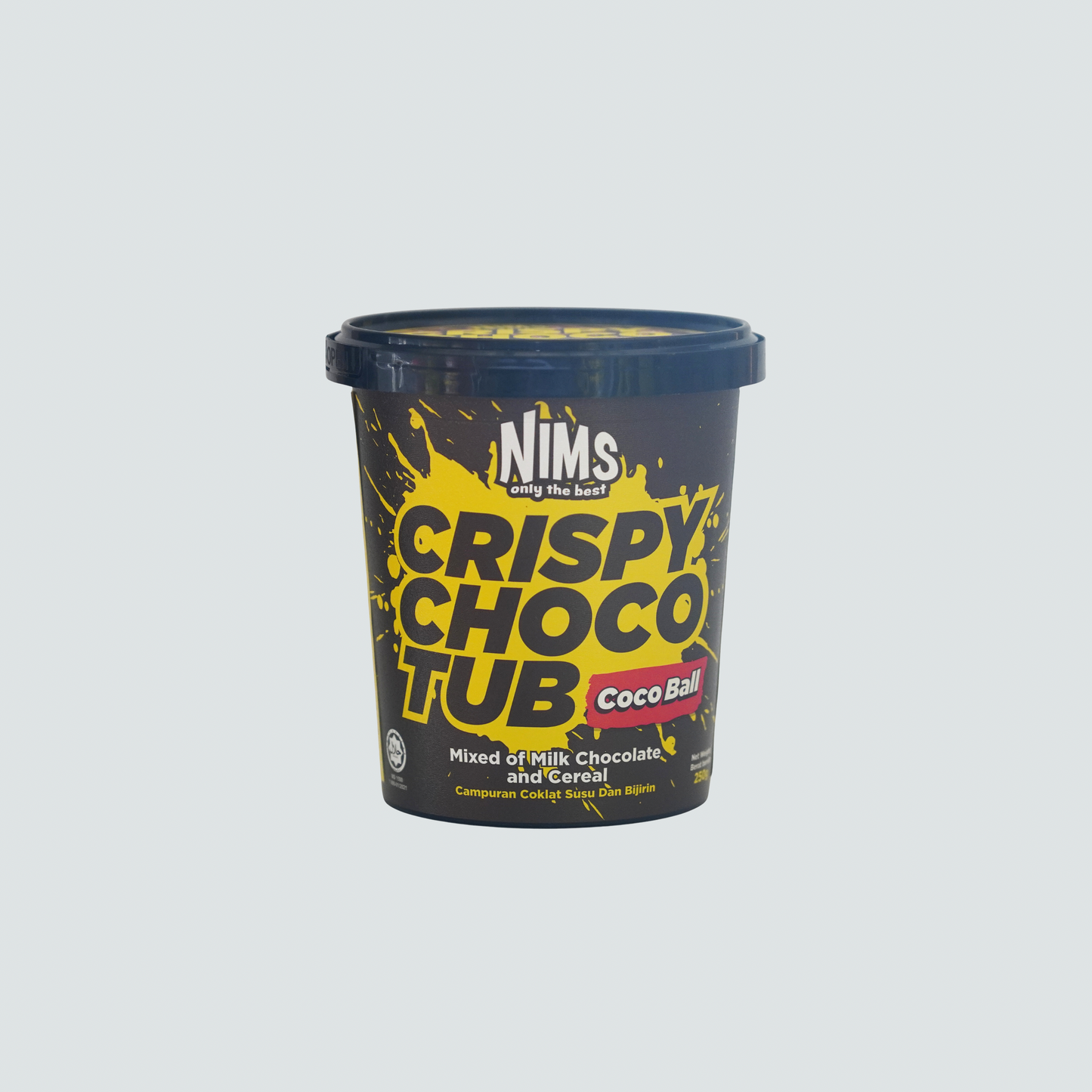 NIMS Crispy Choco Tubs | Mixed Flavors, 8.81 oz, 24 Pack