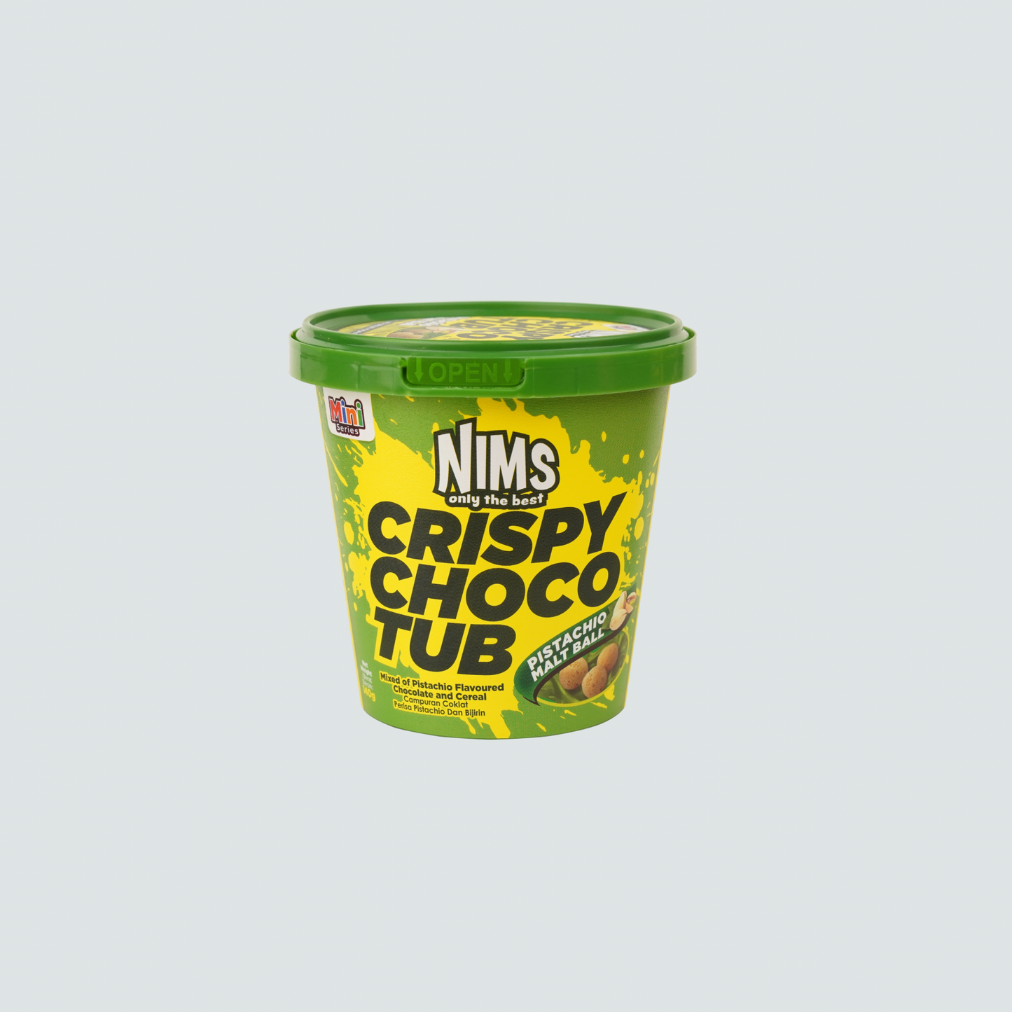 NIMS Crispy Choco Tubs | Mixed Flavors, 8.81 oz, 24 Pack