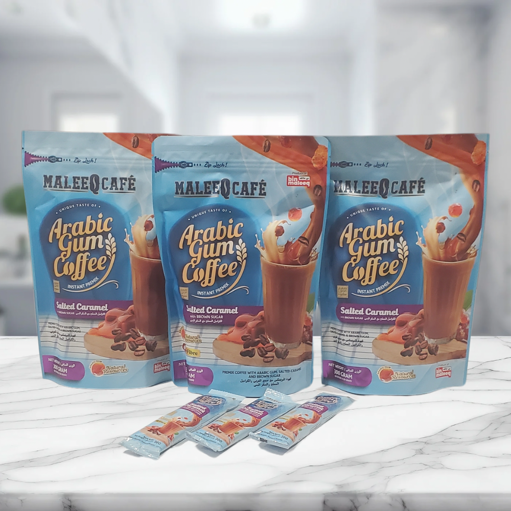 Arabic Gum Coffee - Salted Caramel 10.58 oz (300 gm)