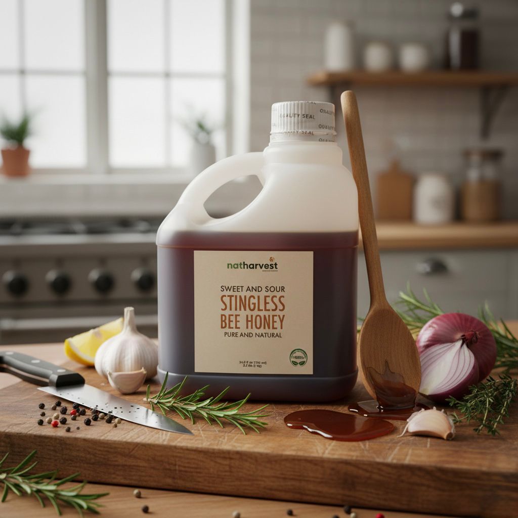 Natharvest Stingless Bee Honey – Meliponini Functional Superfood, 11  lbs (5 kg)