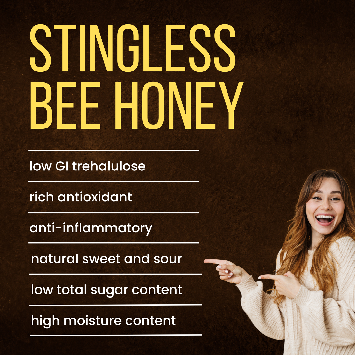 Natharvest Stingless Bee Honey – Pure and Natural Superfood, 8.8 oz (250 gm)