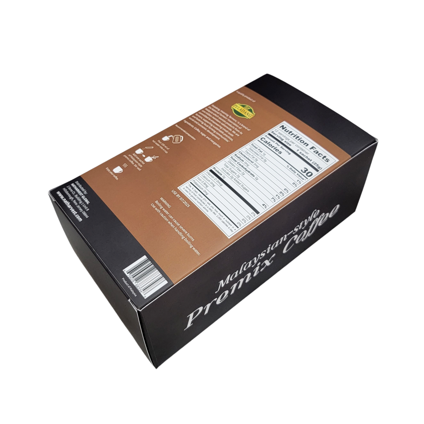 Natharvest Instant Premix Coffee, 2-in-1 with sugar, (10.5 oz) 300 gm
