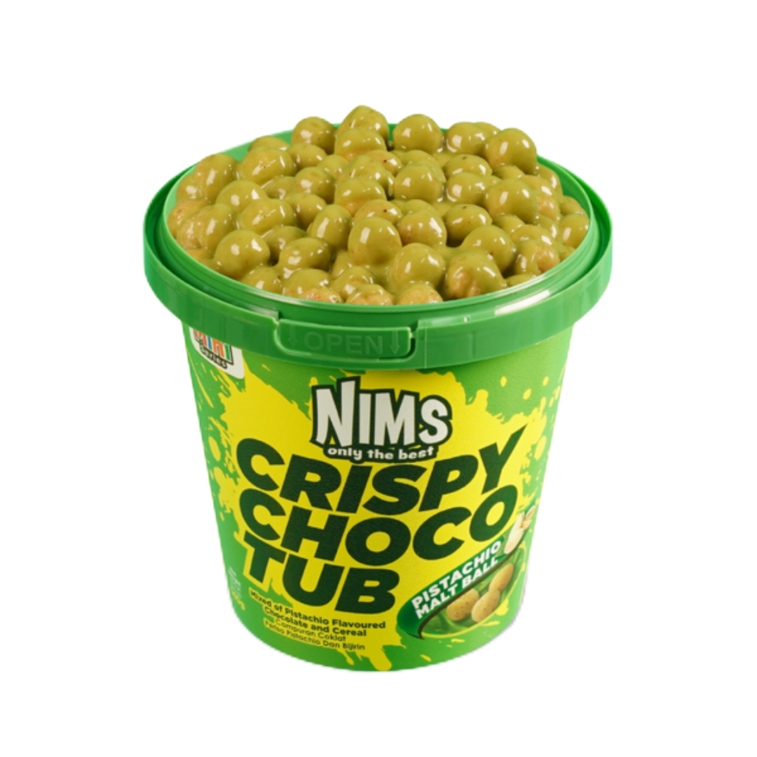 NIMS Crispy Choco Tubs | Assorted Flavors (140g -250g), 8 Pack