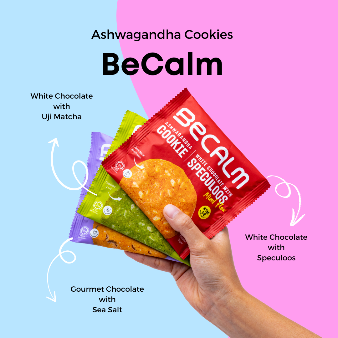 Ashwagandha Cookie - White Chocolate with Uji Matcha  - Vibe On, 10.58 oz (300 gm)
