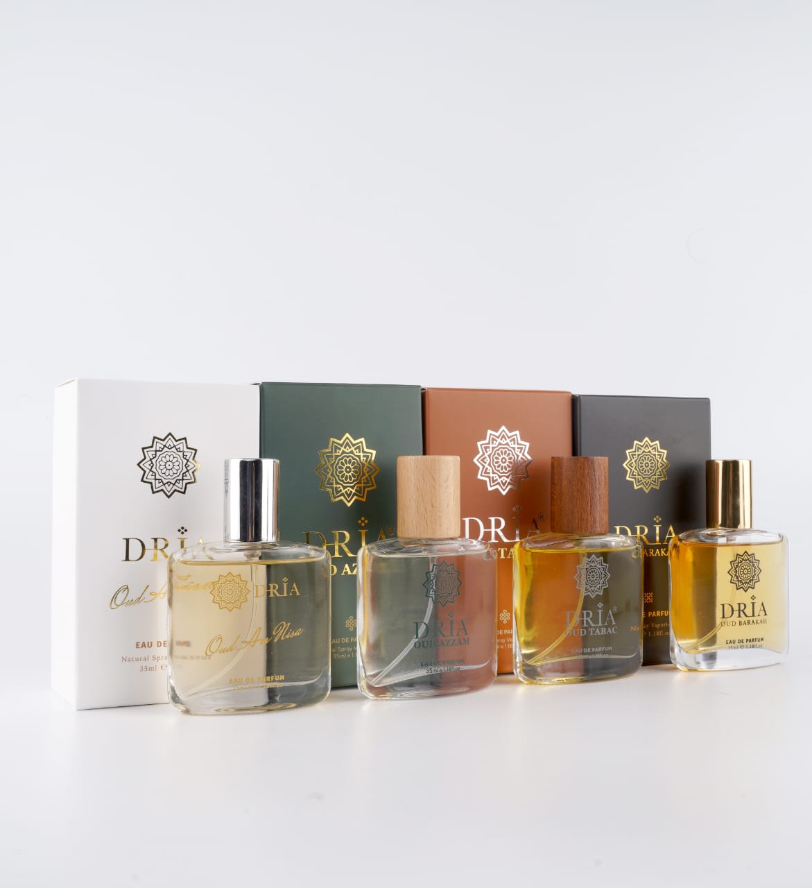 DRIA Oud Premium, Long-Lasting Oud Perfume, Barakah 35ml