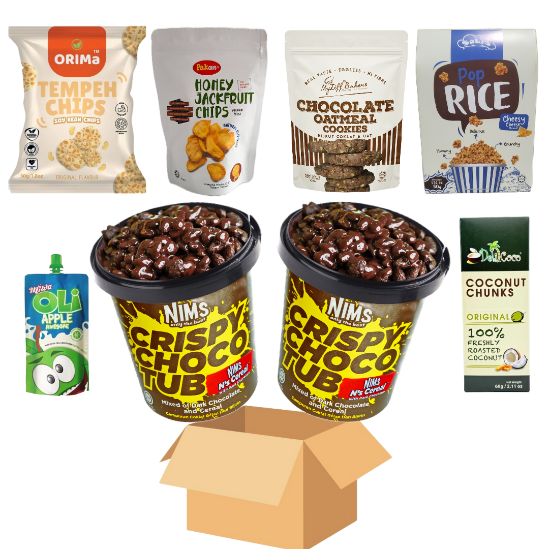 Asian Snack Bundle - Nims Crispy Choco Tub & Other