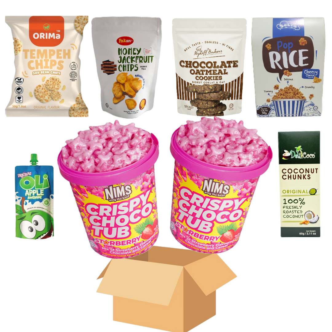 Asian Snack Bundle - Nims Crispy Choco Tub & Other